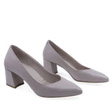 Pantofi dama eleganti Anna Viotti piele naturala D34-24170 gri