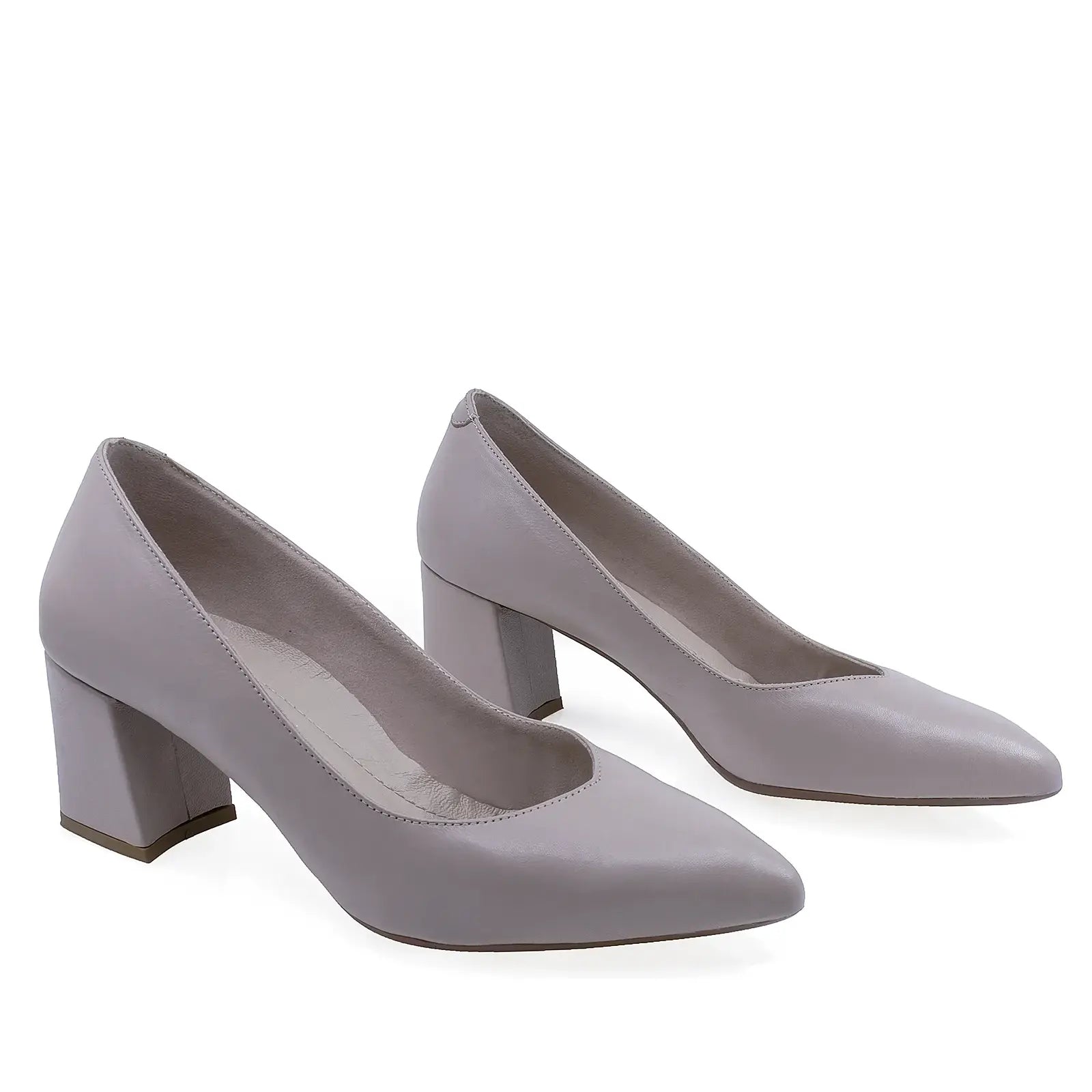 Pantofi dama eleganti Anna Viotti piele naturala D34-24170 gri