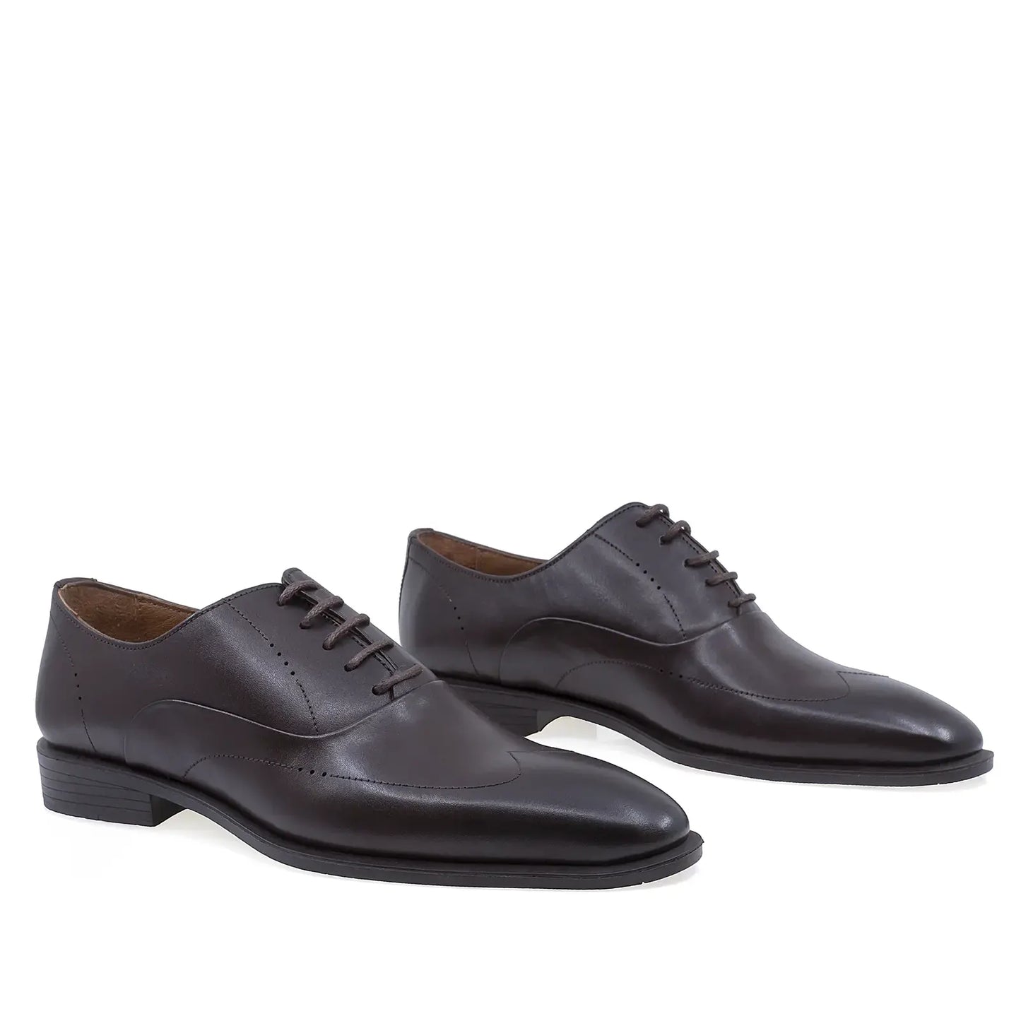 Pantofi barbati eleganti Goretti piele naturala B38-2-134 maro