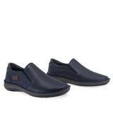 Pantofi barbati casual Goretti piele naturala B36-9505 bleumarin