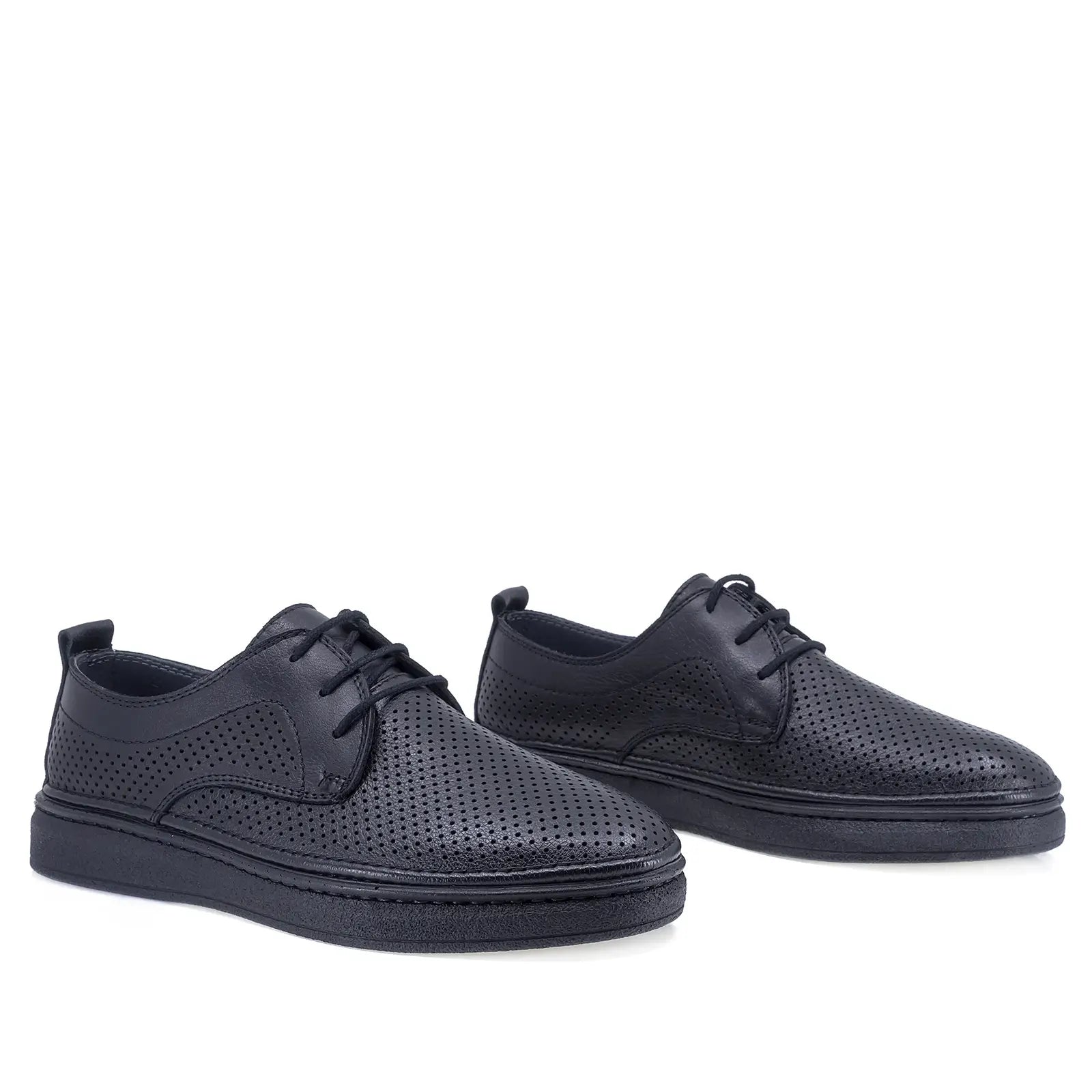 Pantofi barbati casual Goretti piele naturala B69-321 negru