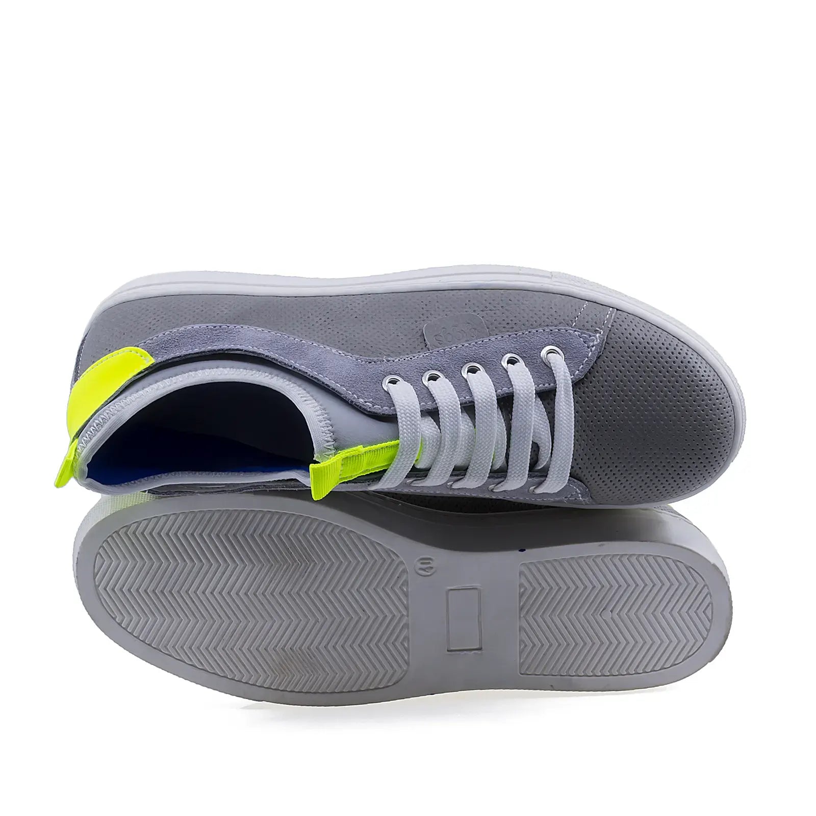 Pantofi unIsex casual piele nabuc MK6856 gri