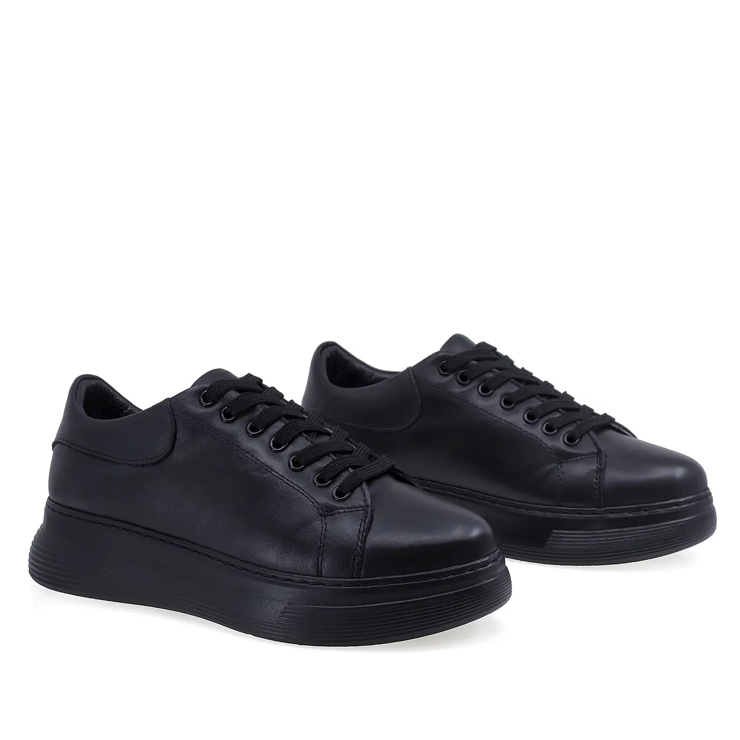 Pantofi Dama Casual Anna Viotti Piele naturala D16-450 negru