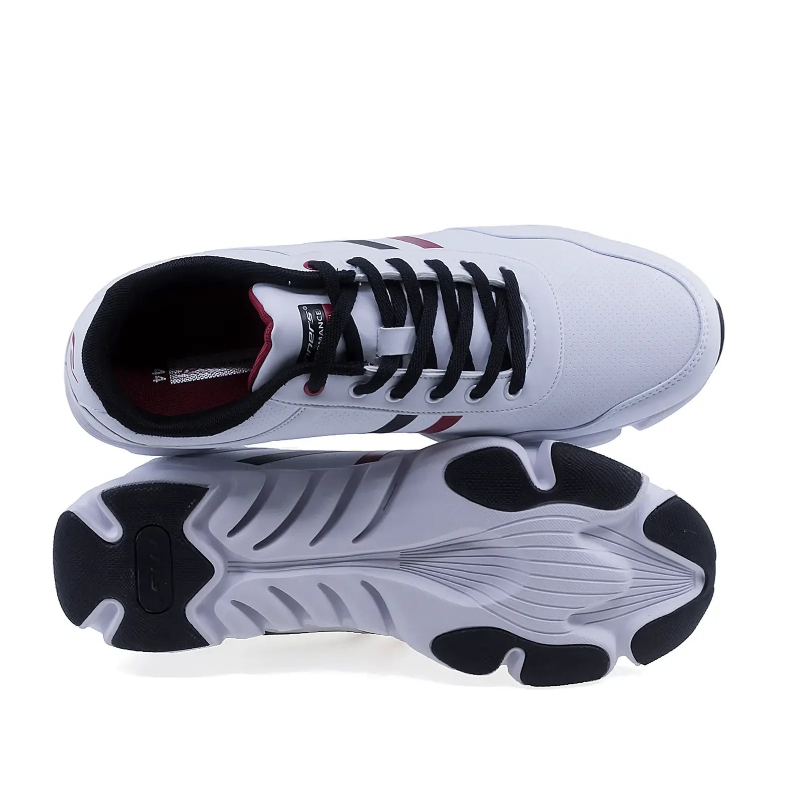 Pantofi Barbati sport poliuretan 182-1809 albi
