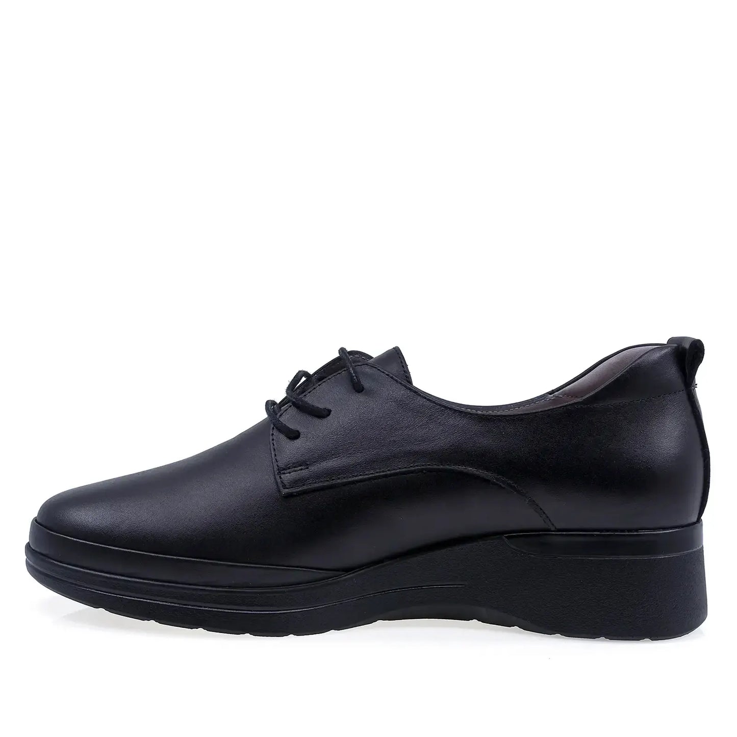 Pantofi Dama Casual Anna Viotti Piele naturala D50-5780 Negru