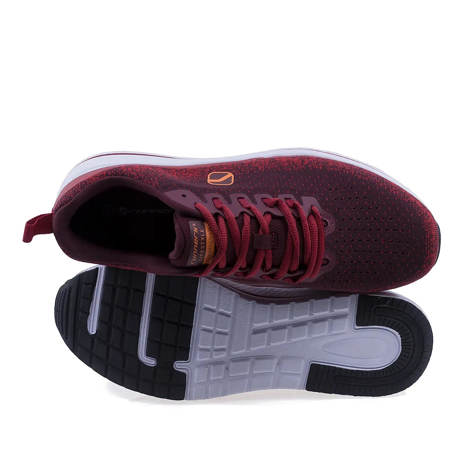 Pantofi Barbati sport poliuretan 191-3741 rosii