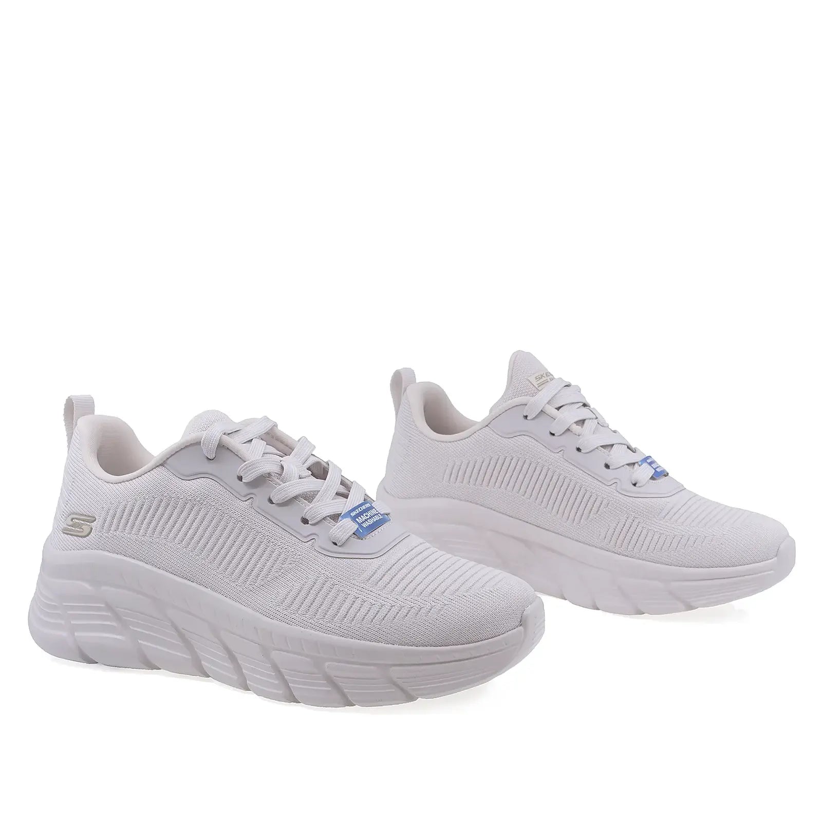 Pantofi Dama Sport SKECHERS Memory foam D1-117385 alb