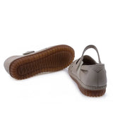 Pantofi dama casual Anna Viotti piele naturala D22-S391 bej