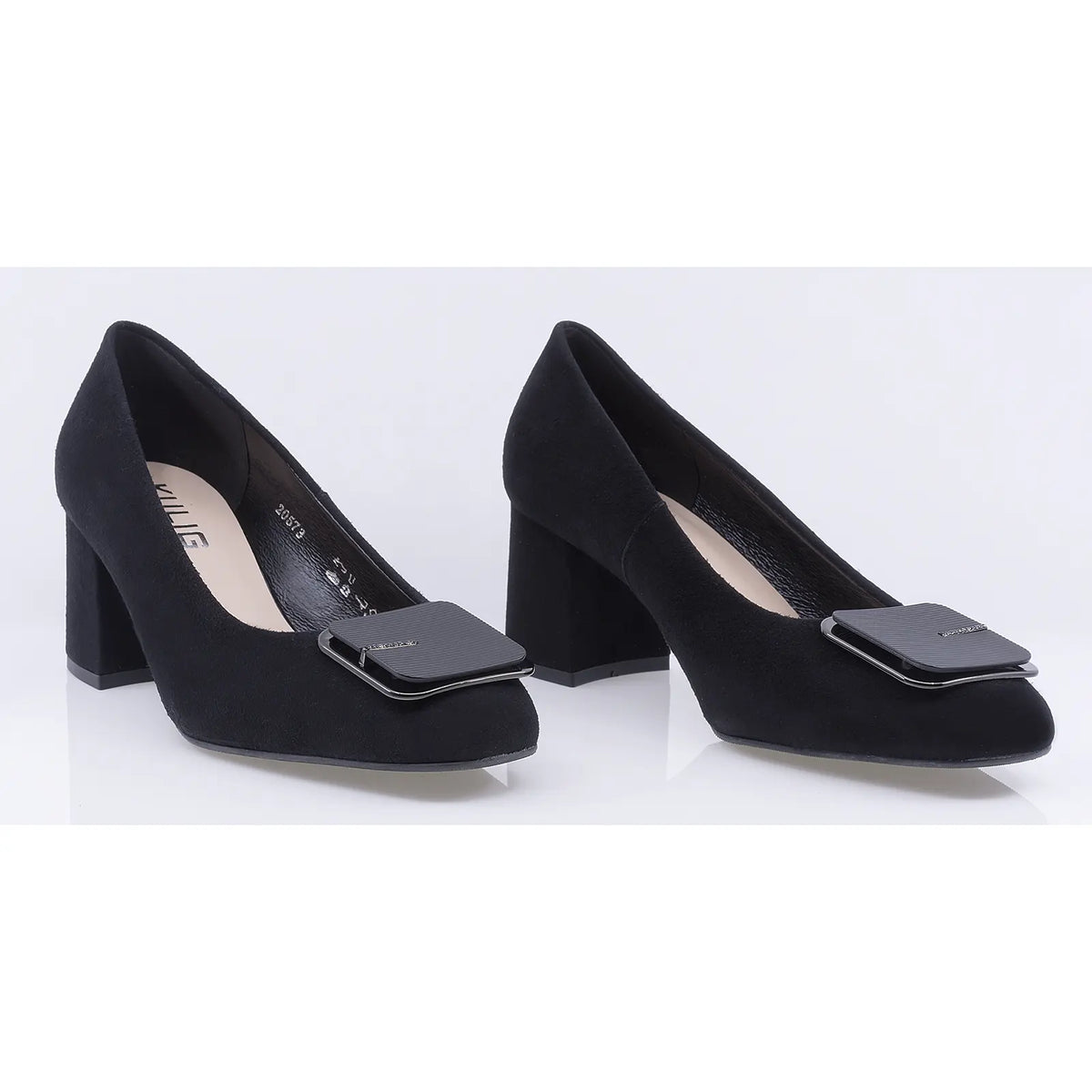 Pantofi dama eleganti Sala piele intoarsa 20573 negri