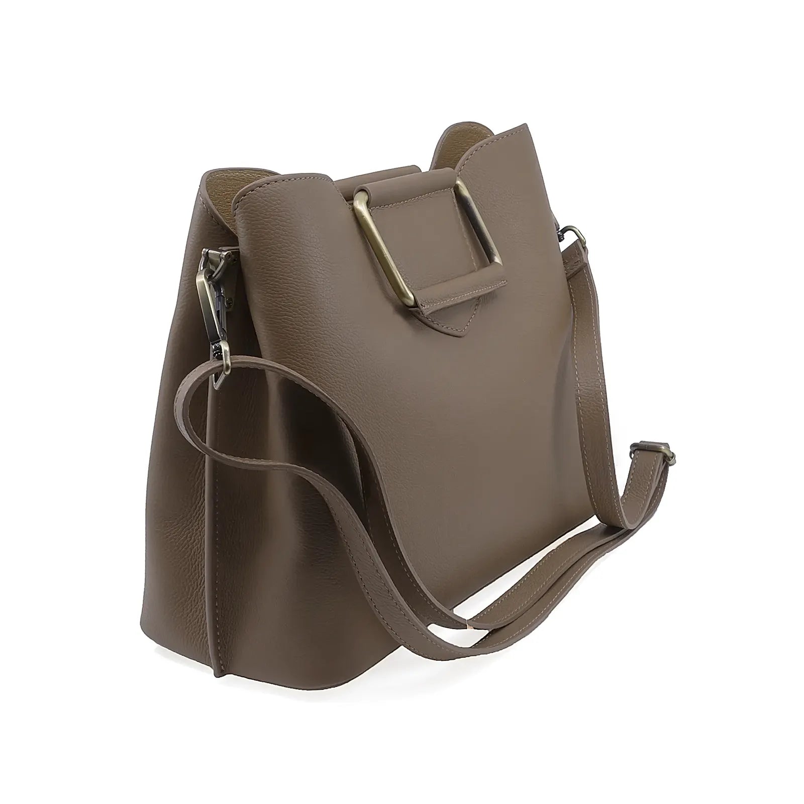 Geantă damă Serenia piele naturala Evelyn024 taupe
