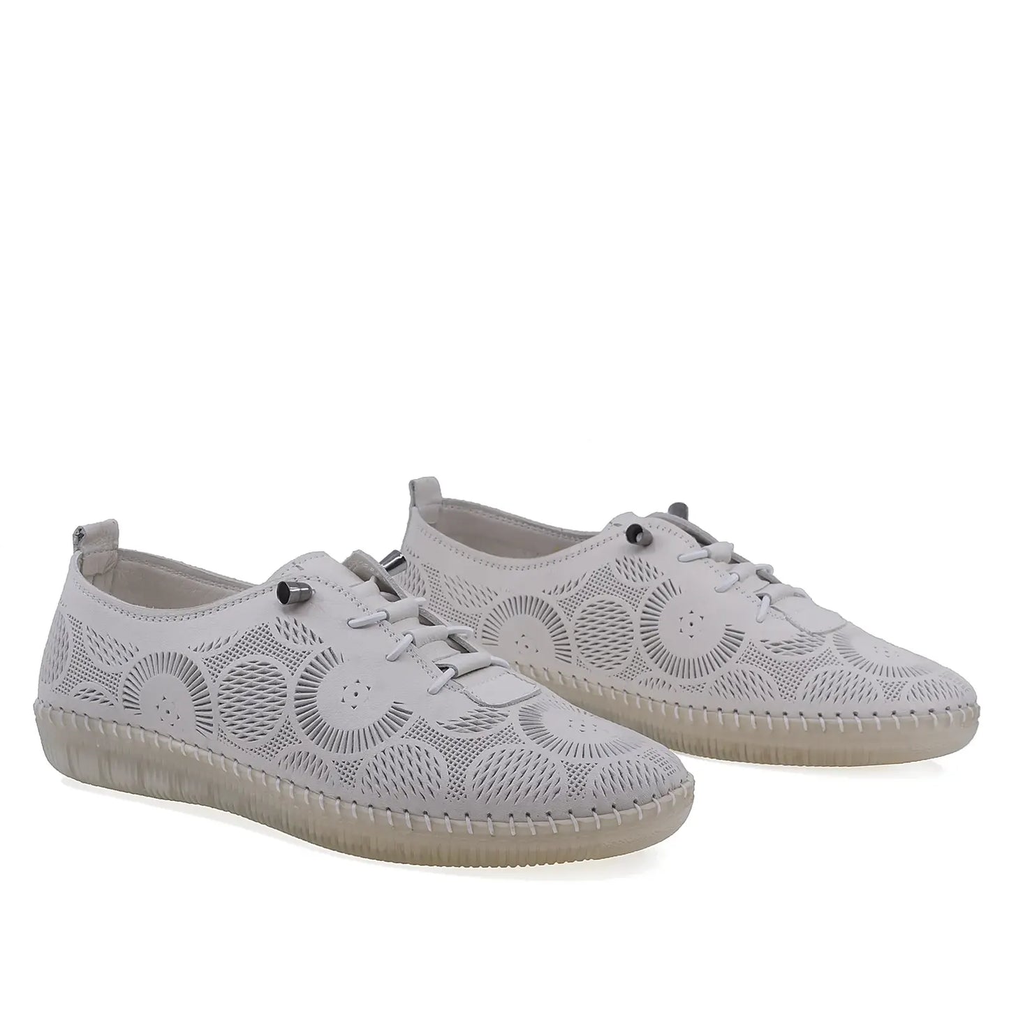 Pantofi Dama Casual Anna Viotti Piele naturala D43-01 bej