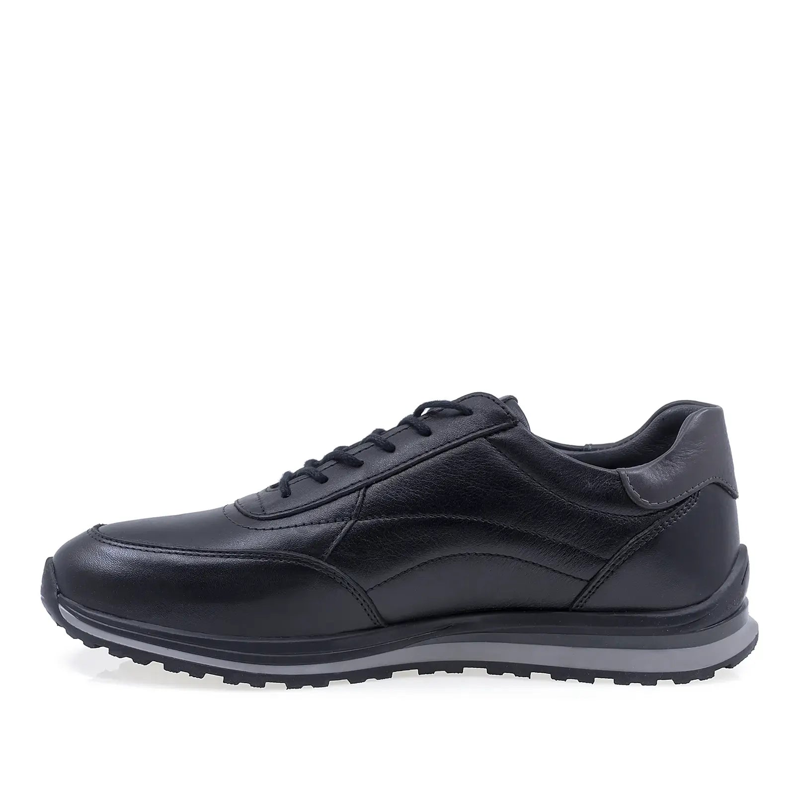 Pantofi barbati casual Goretti piele naturala B17-1210 negru