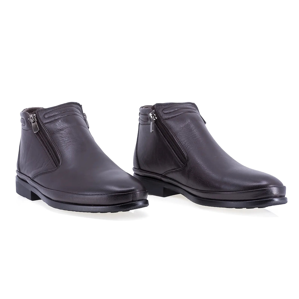 Ghete barbati casual Goretti piele naturala B41-124 maro
