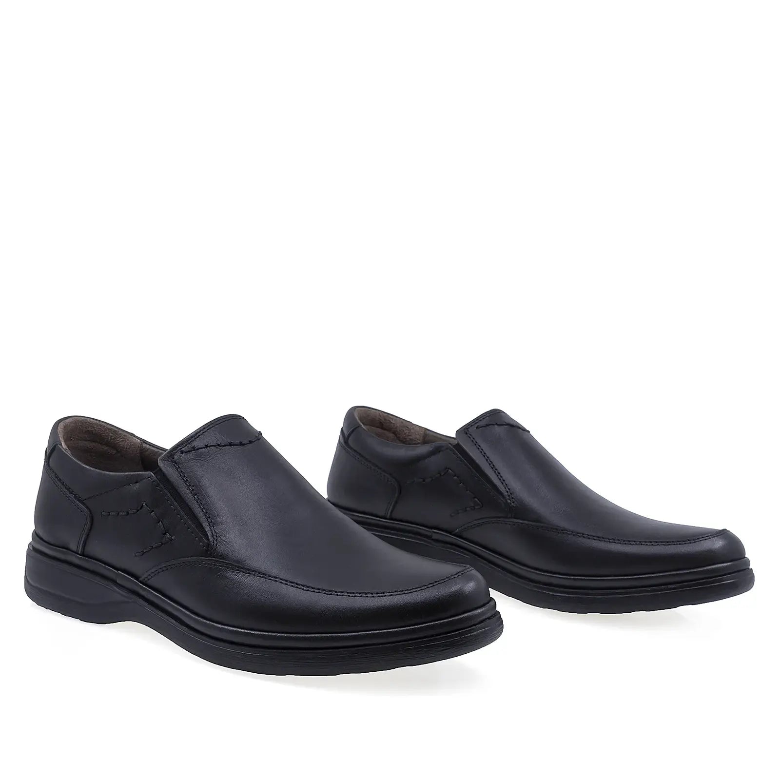 Pantofi barbati casual Goretti piele naturala B25-32093 negru