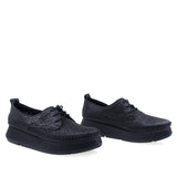 Pantofi Dama Casual Anna Viotti Piele naturala D43-53-L17 negru