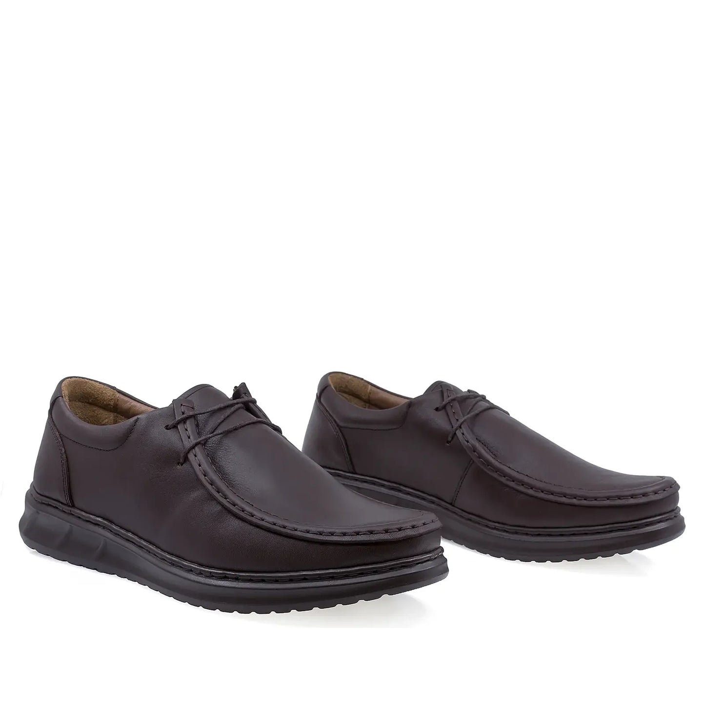 Pantofi barbati casual Komcero piele naturala B36-4k2105-175 maro