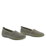 Pantofi Dama Casual Anna Viotti Piele naturala D43-07 verde