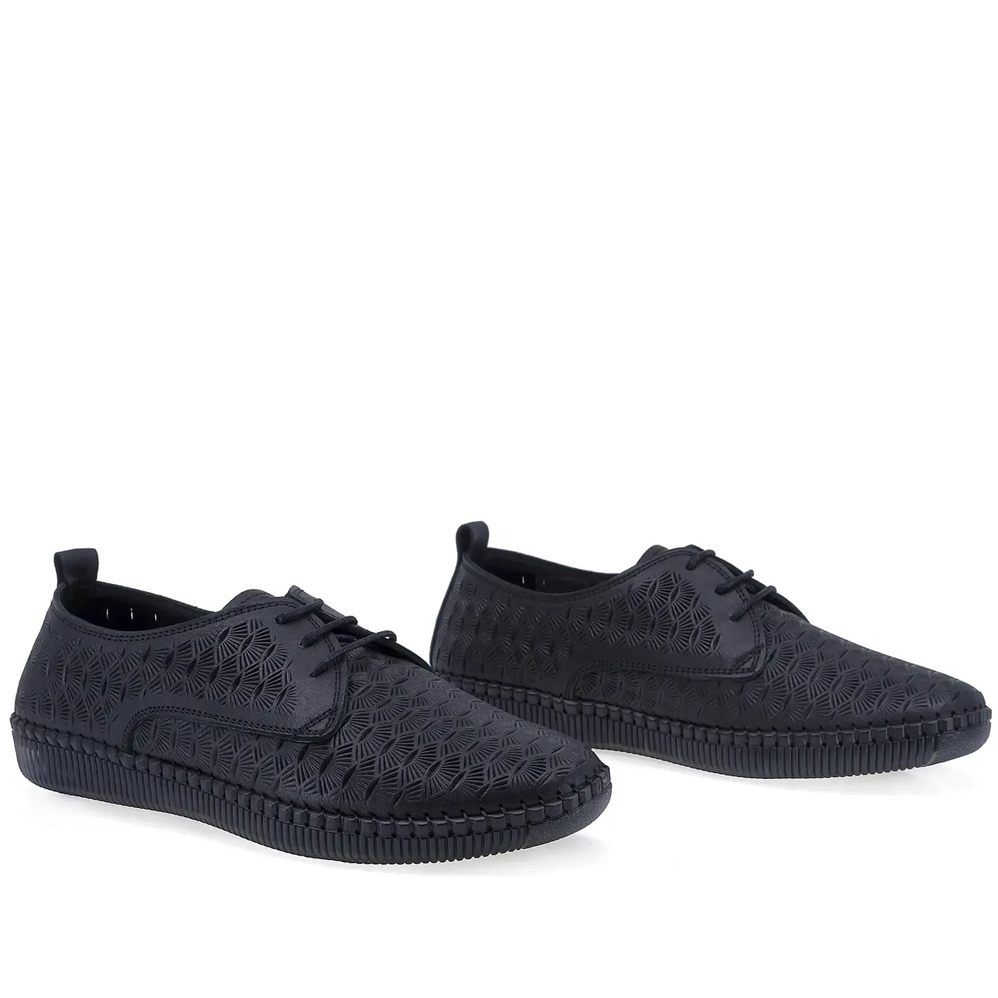Pantofi Dama Casual Anna Viotti Piele naturala D43-03 negru