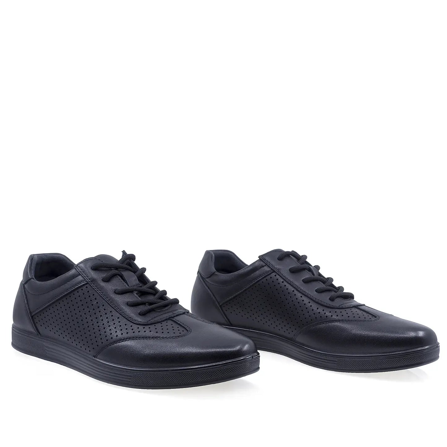 Pantofi barbati casual Goretti piele naturala B111-D9307 negru