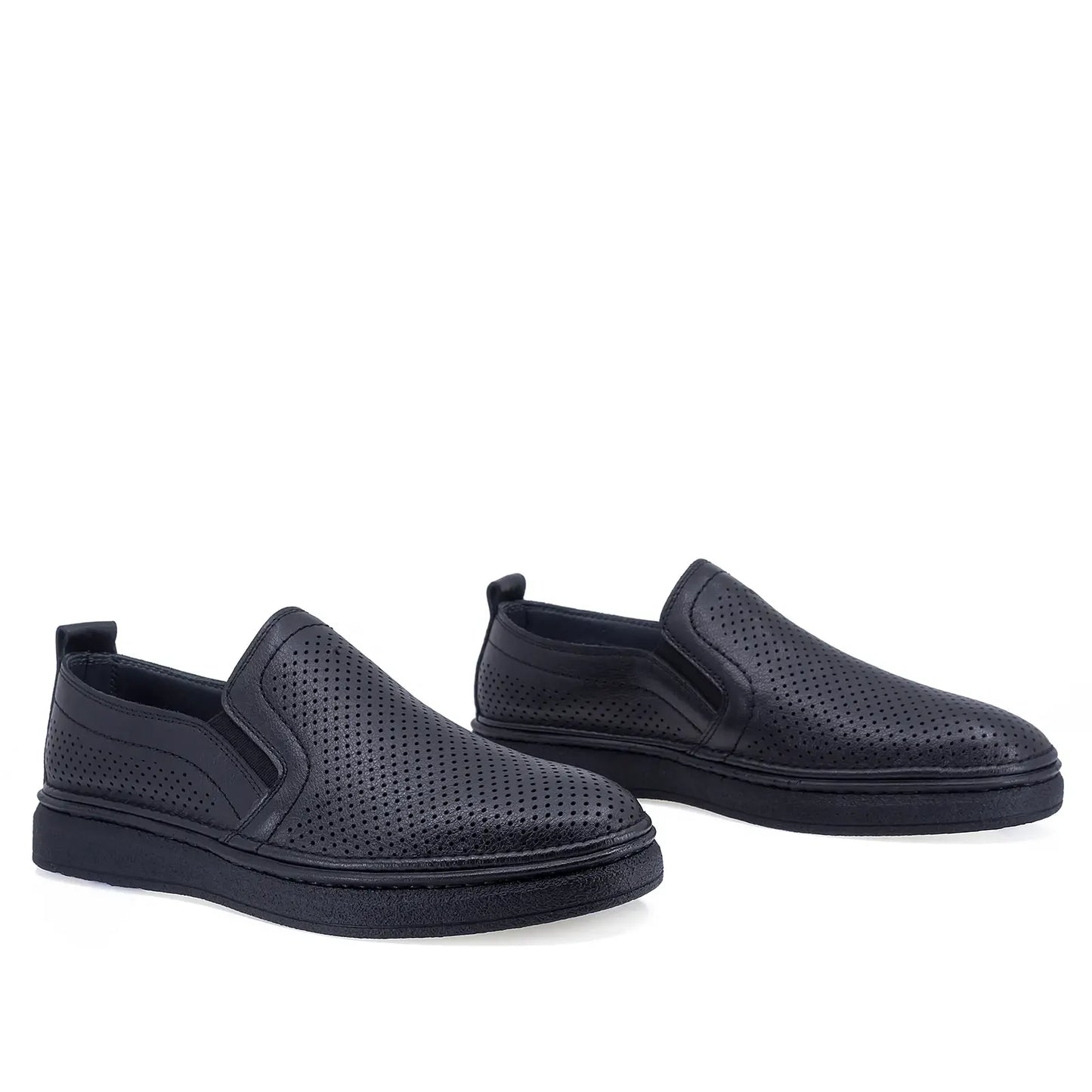 Pantofi barbati casual Goretti piele naturala B69-320 negru