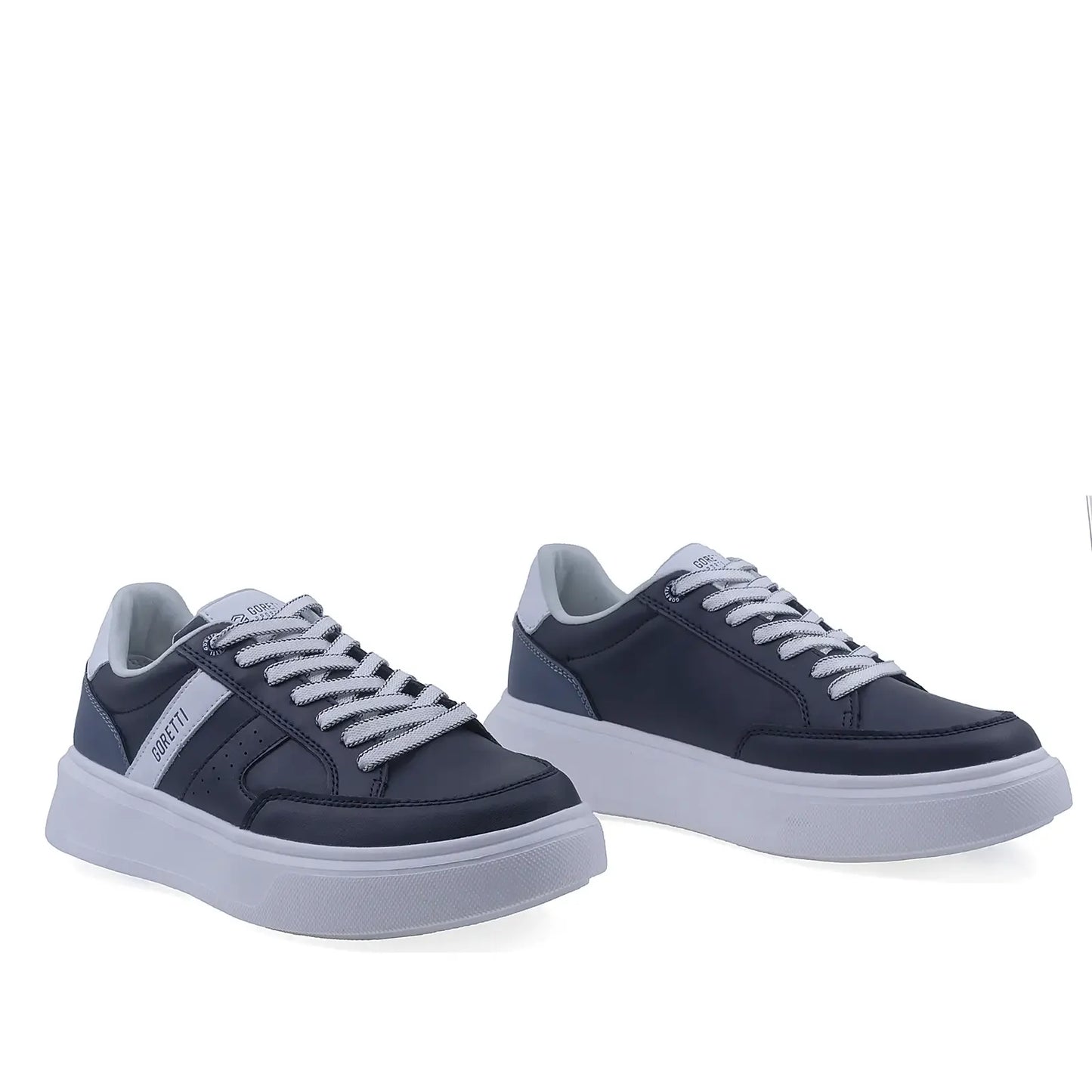 Pantofi barbati casual Goretti piele naturala B115-25SCM024 bleumarin