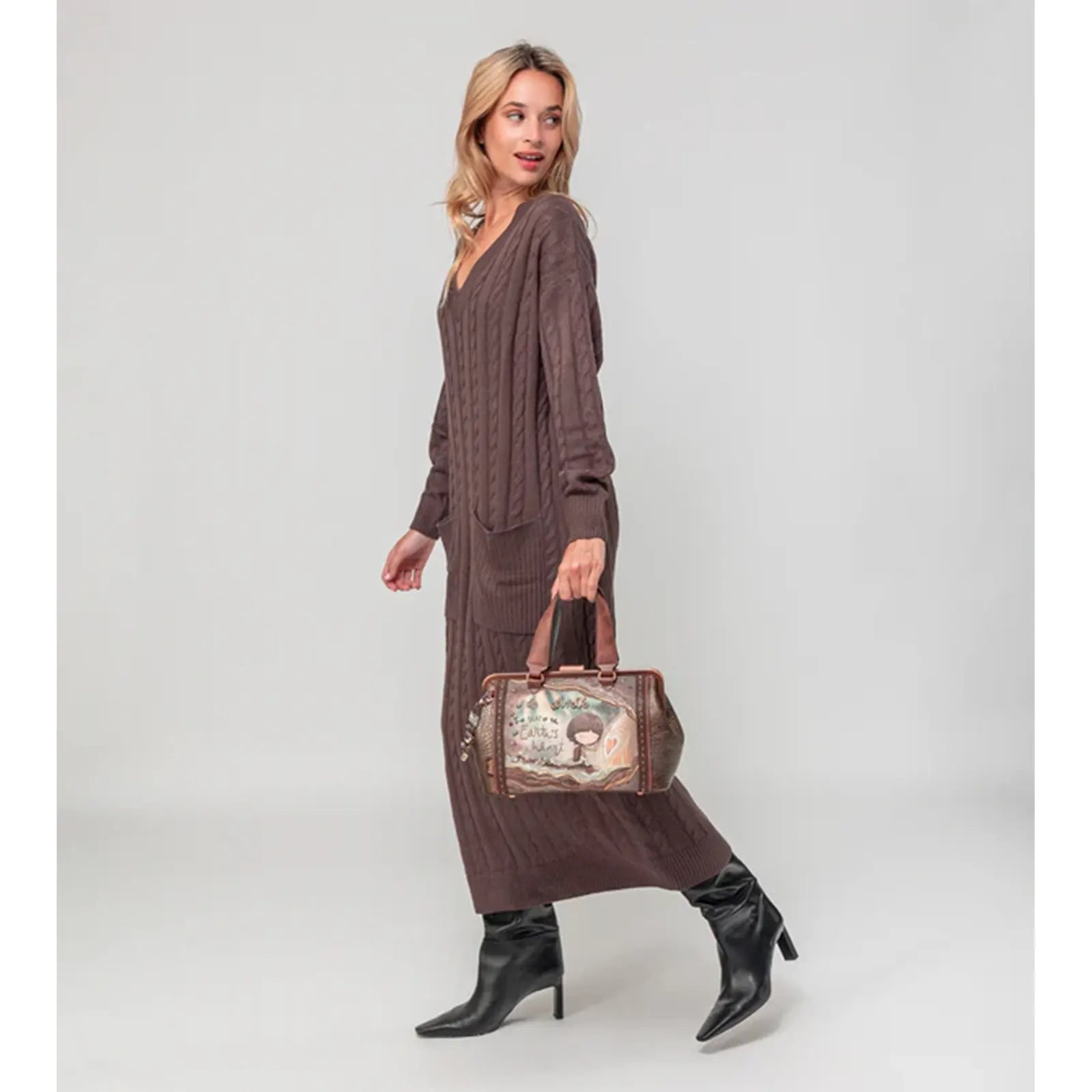 Geanta Dama ANEKKE 39801-009 - Goretti - Incaltaminte din piele naturala