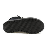 Ghete dama Anna Viotti casual din piele intoarsa  D44-476 B negru-3