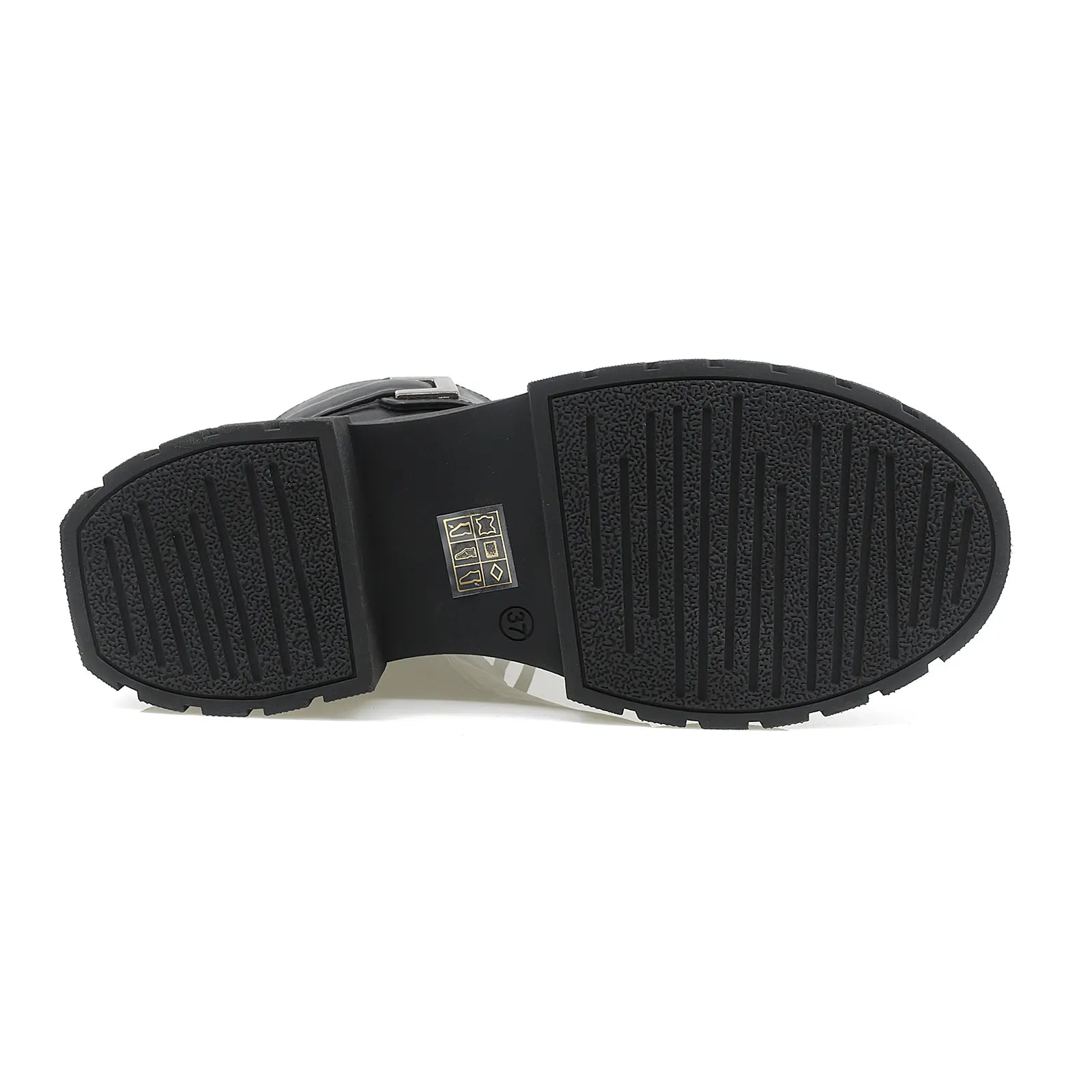 Ghete dama Anna Viotti din piele naturala D 30-124 negru-3