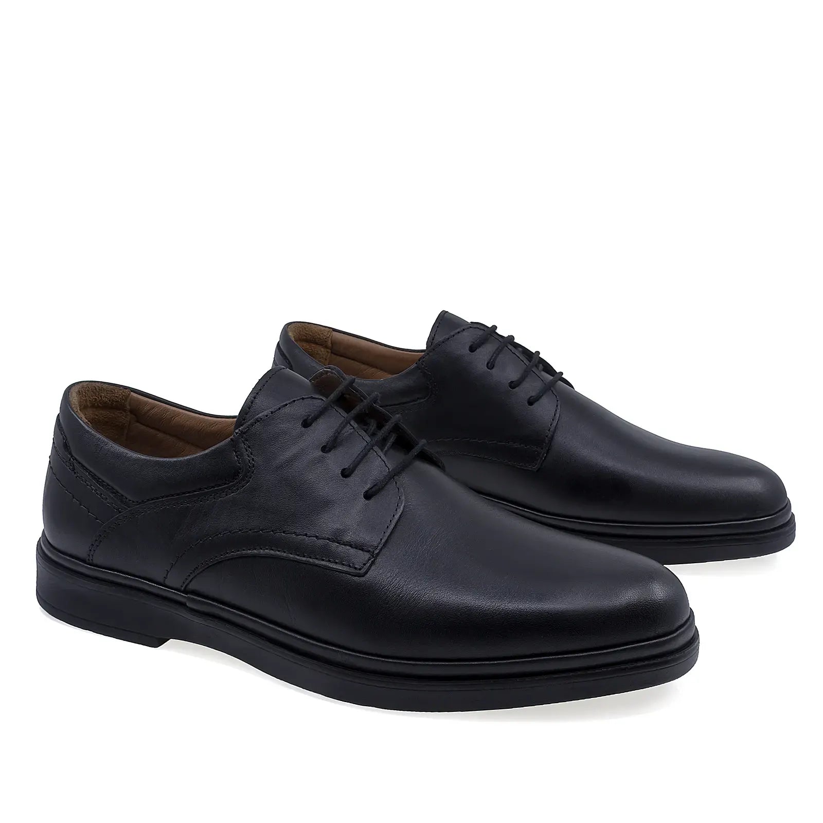 Pantofi barbati casual Goretti piele naturala B36-0327 negru