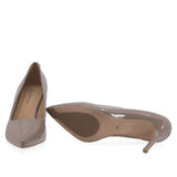 Pantofi dama eleganti Anna Viotti piele lacuita D105-B106D-163-YT11 cafe