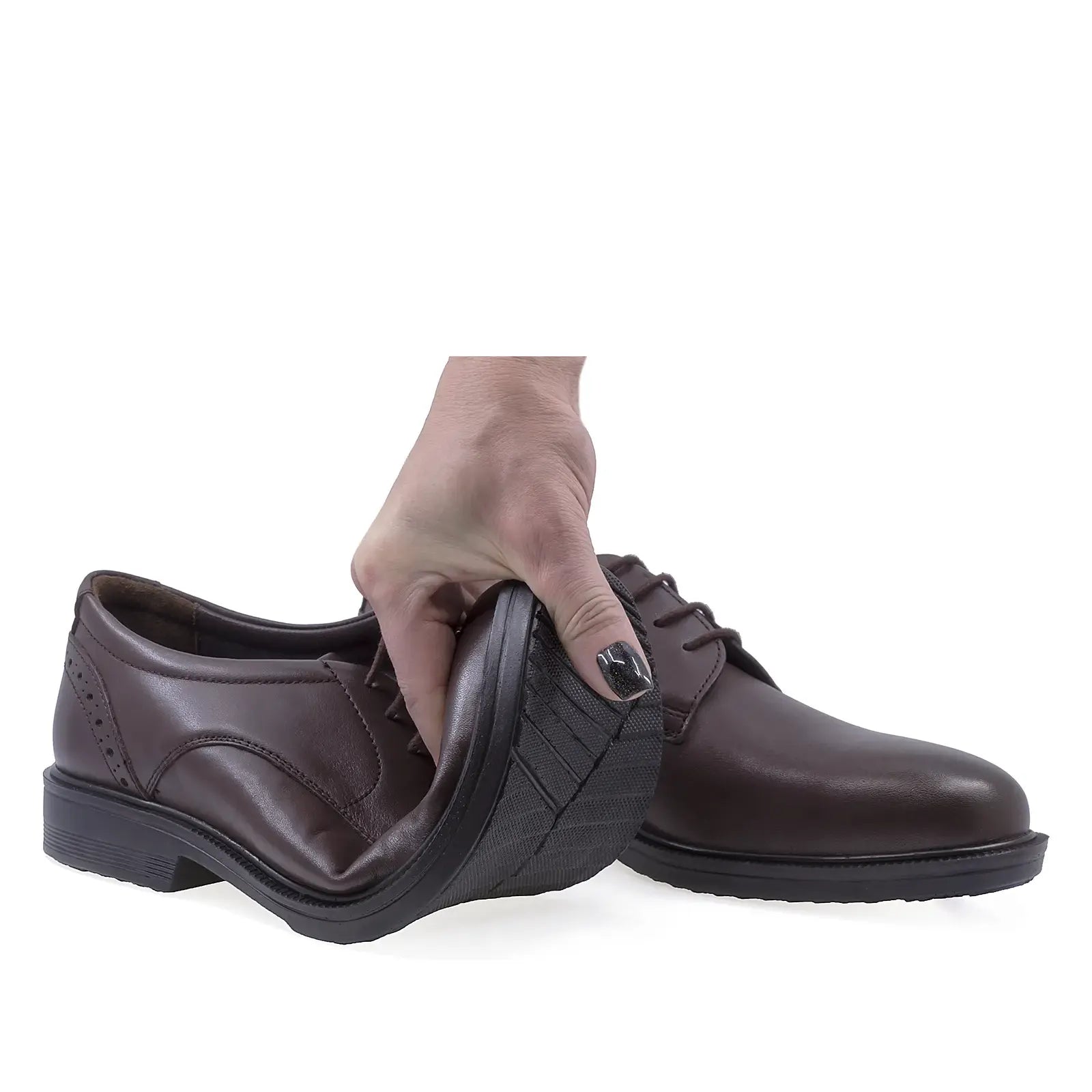 Pantofi barbati casual Goretti piele naturala B36-4K9118-5419 maro