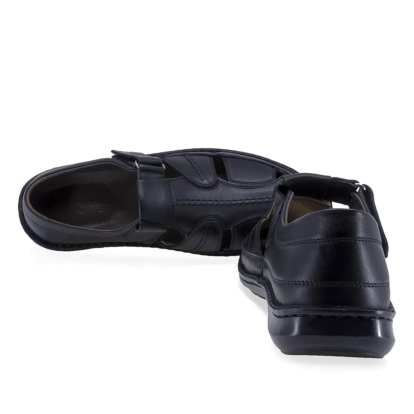 Pantofi barbati casual Goretti piele naturala B36-9991-107 negru