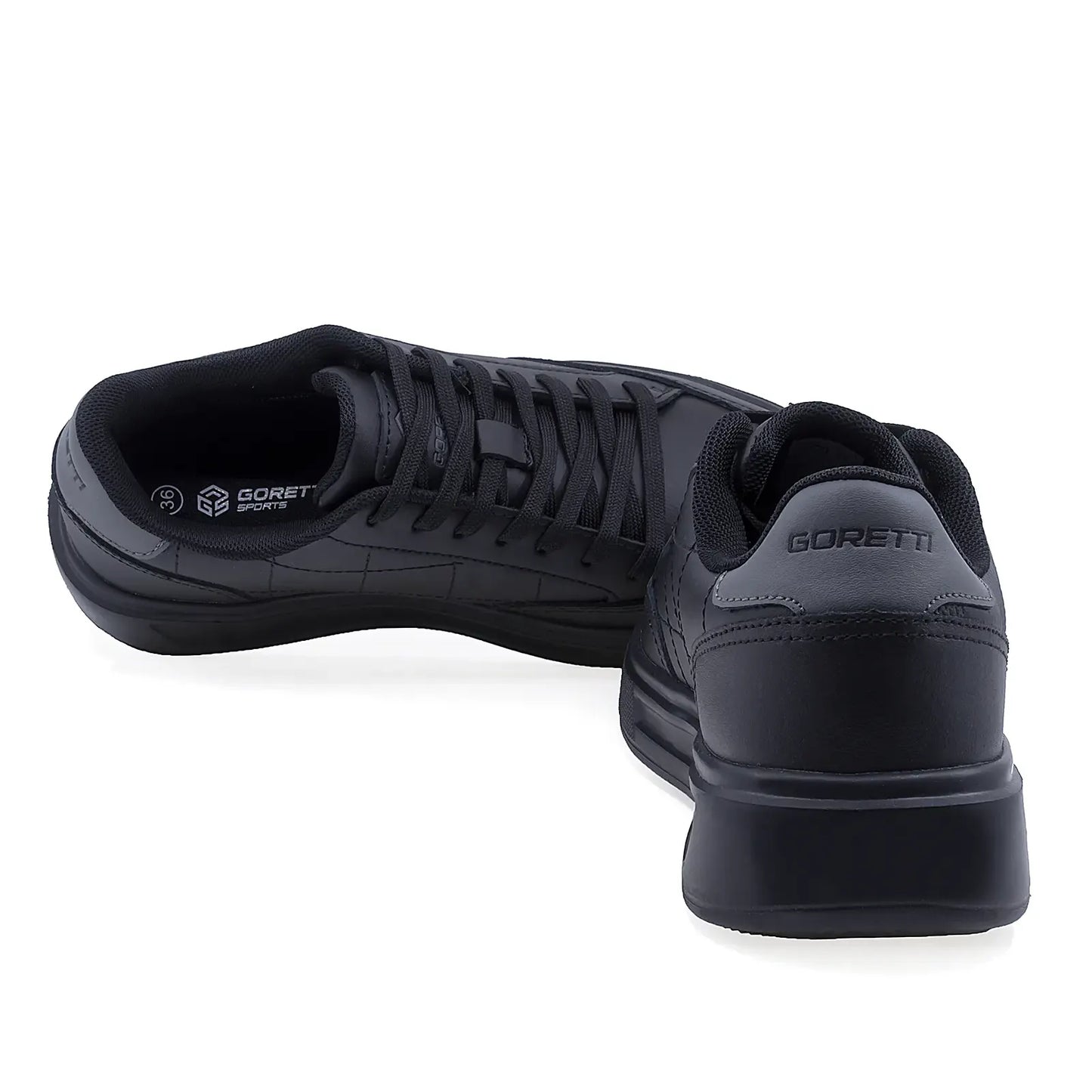 Pantofi Dama Casual Anna Viotti Piele naturala D100-CL33891 negru