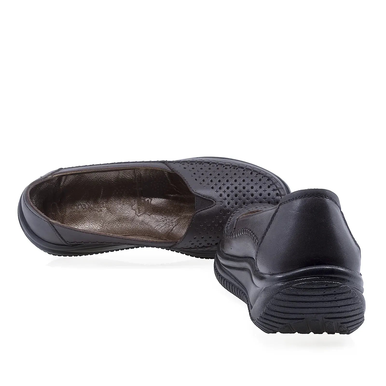 Pantofi Dama Casual Anna Viotti Piele naturala D64-1050 maro