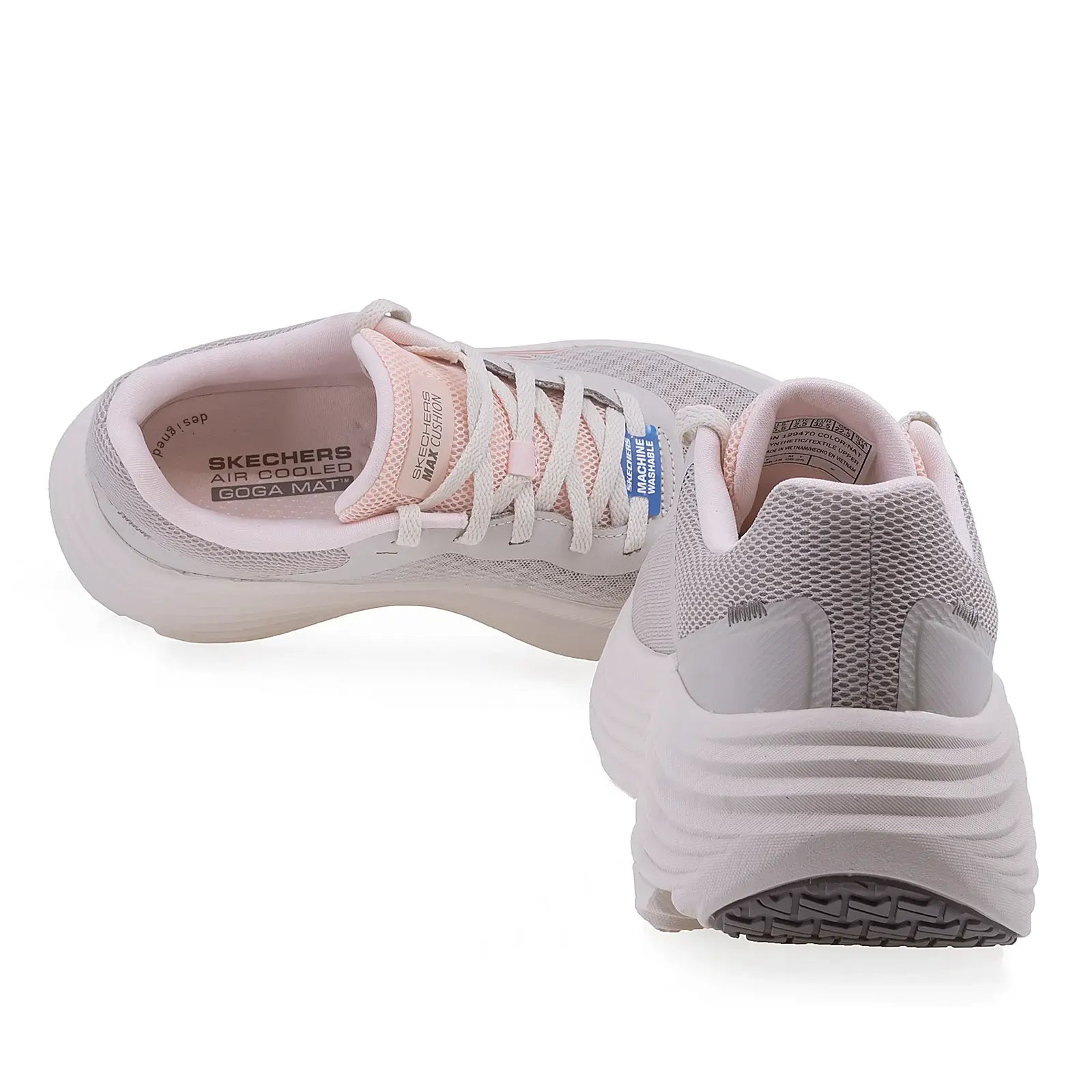 Pantofi Dama Sport SKECHERS Memory foam D1-129470 natur