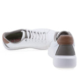Pantofi barbati casual Goretti piele naturala B115-25SCM020 alb