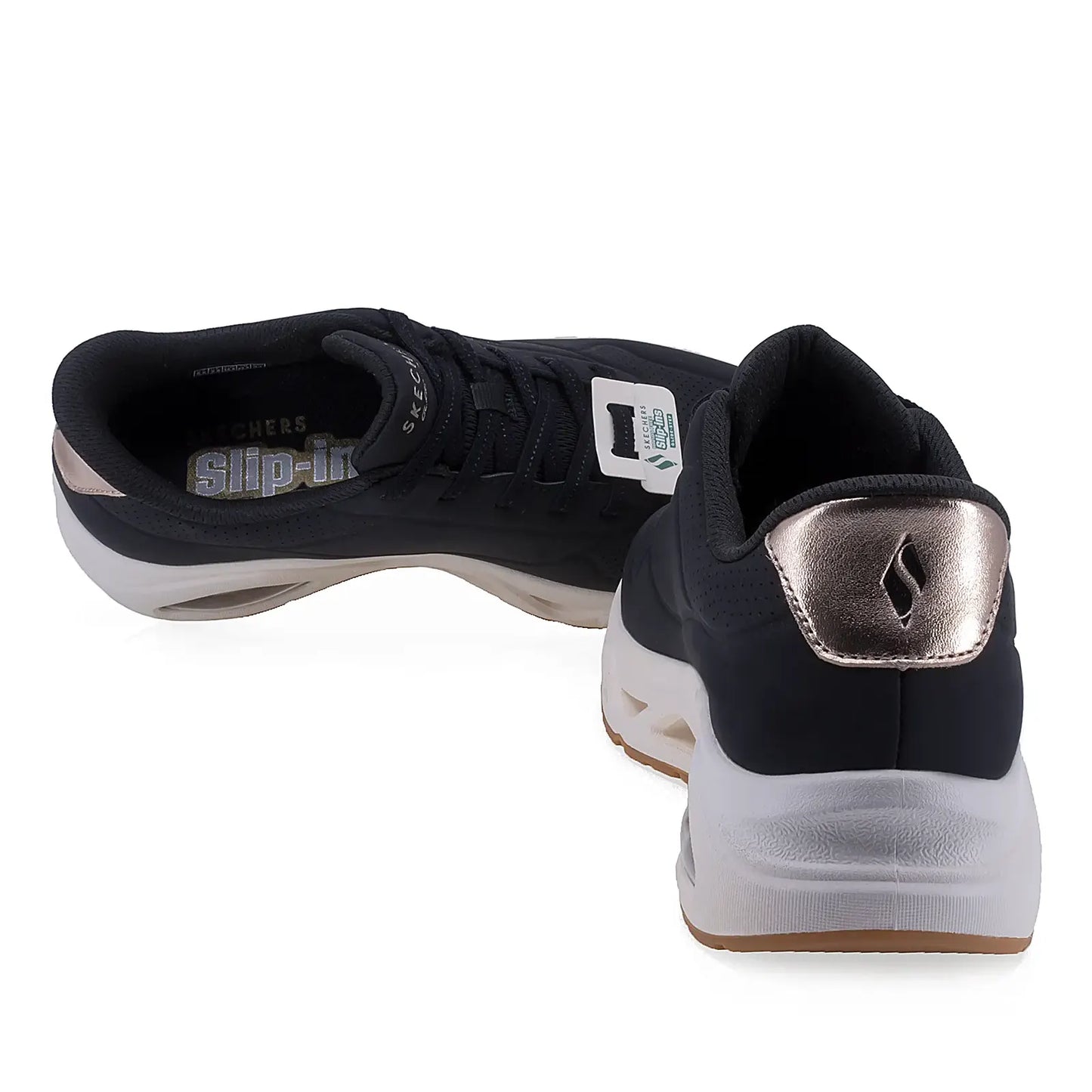 Pantofi Dama Sport SKECHERS Poliuretan D1-190113 negru