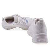 Pantofi Dama Sport SKECHERS Memory foam D1-117385 alb