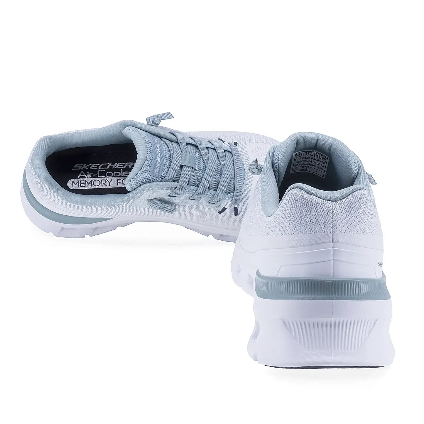 Pantofi Barbati Sport SKECHERS Memory foam B1-233132 alb