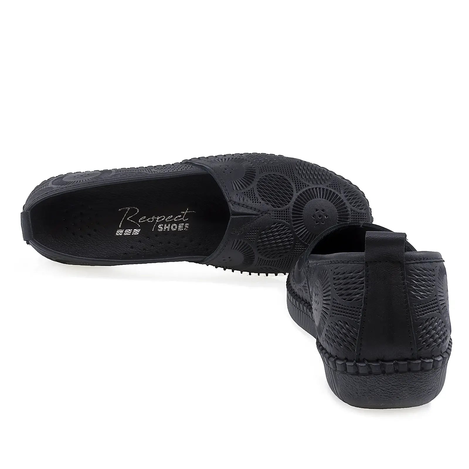 Pantofi Dama Casual Anna Viotti Piele naturala D43-07 negru