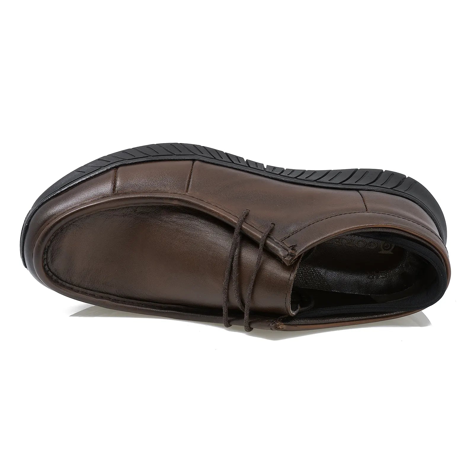 Pantofi barbati casual Goretti piele naturala B64-1453 maro