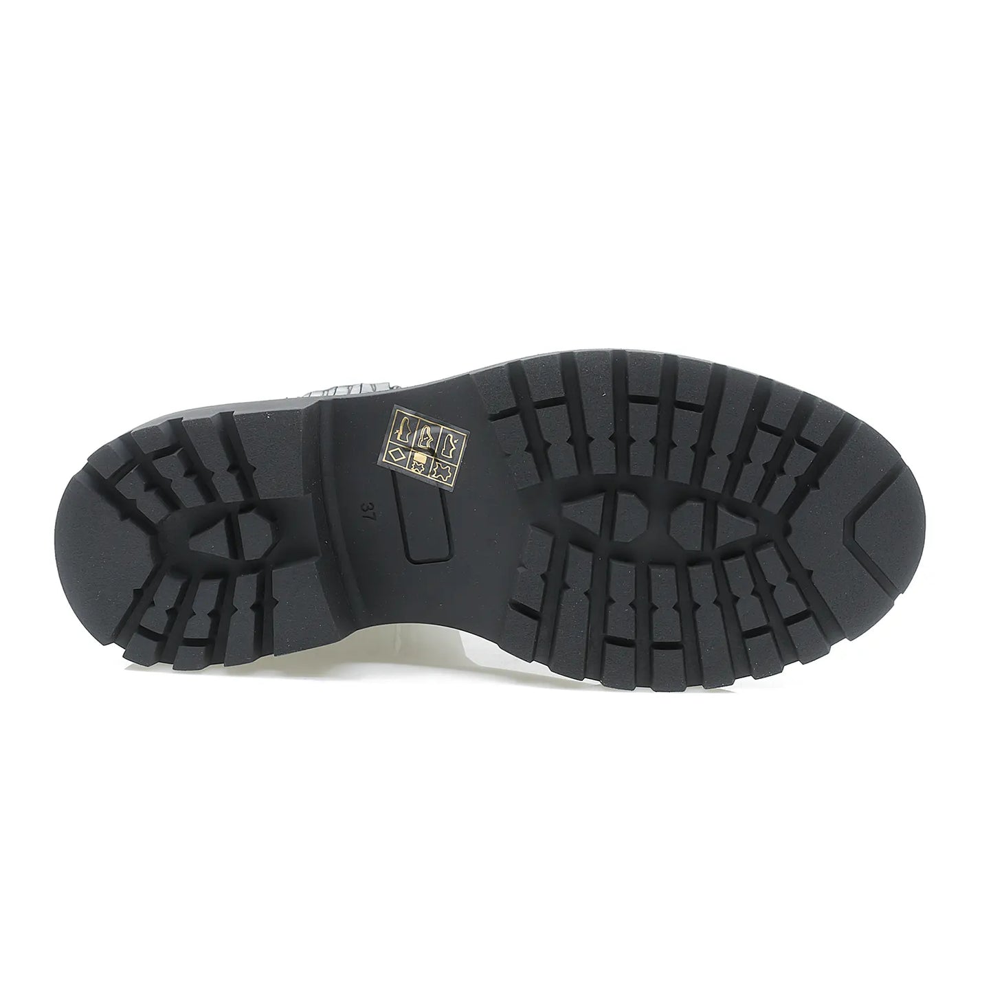 Ghete dama Anna Viotti din piele naturala D15-1082 negru-3