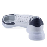 Pantofi Dama Casual Anna Viotti Piele naturala D16-450 alb/bleumarin