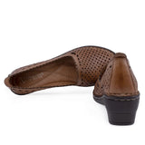 Pantofi Dama Casual Anna Viotti Piele naturala D5011-1-04 maro