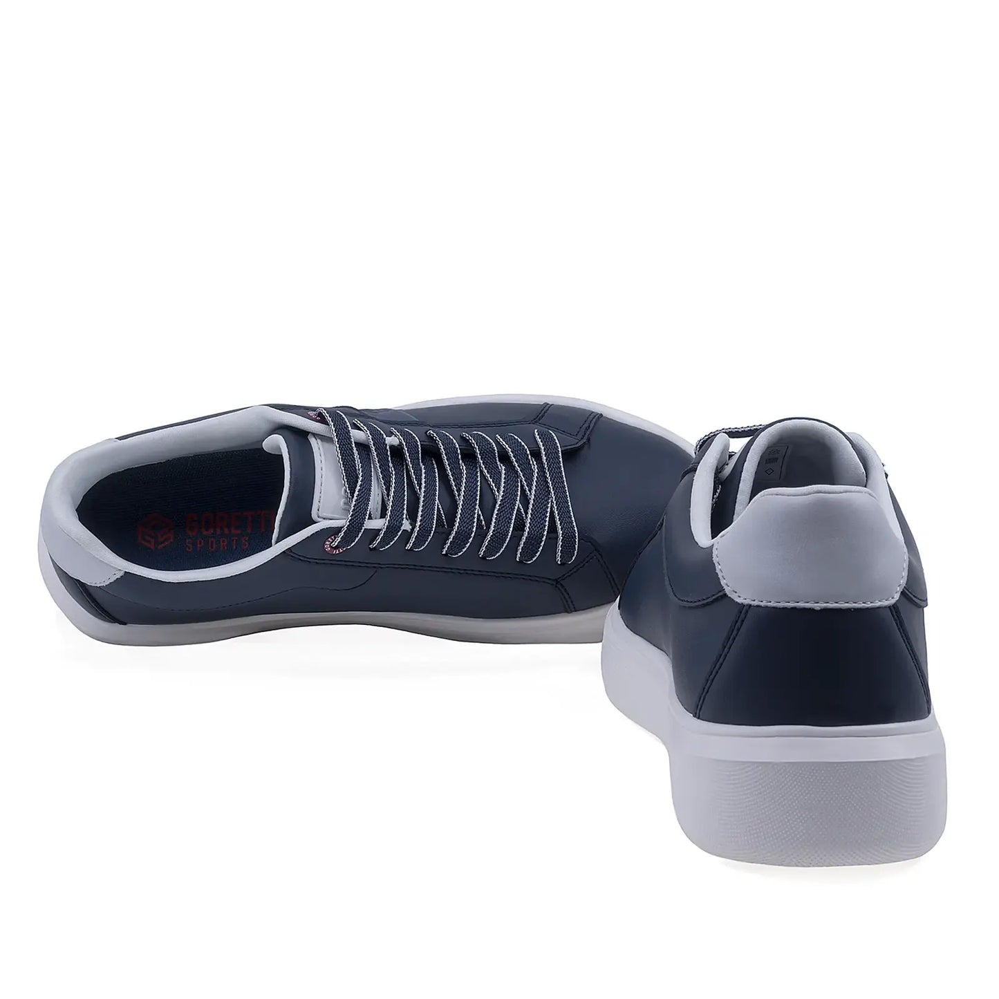 Pantofi barbati casual Goretti piele naturala B115-25SCM020 bleumarin