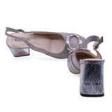 Pantofi dama eleganti Feeling pielenaturala D26-572-01 gri