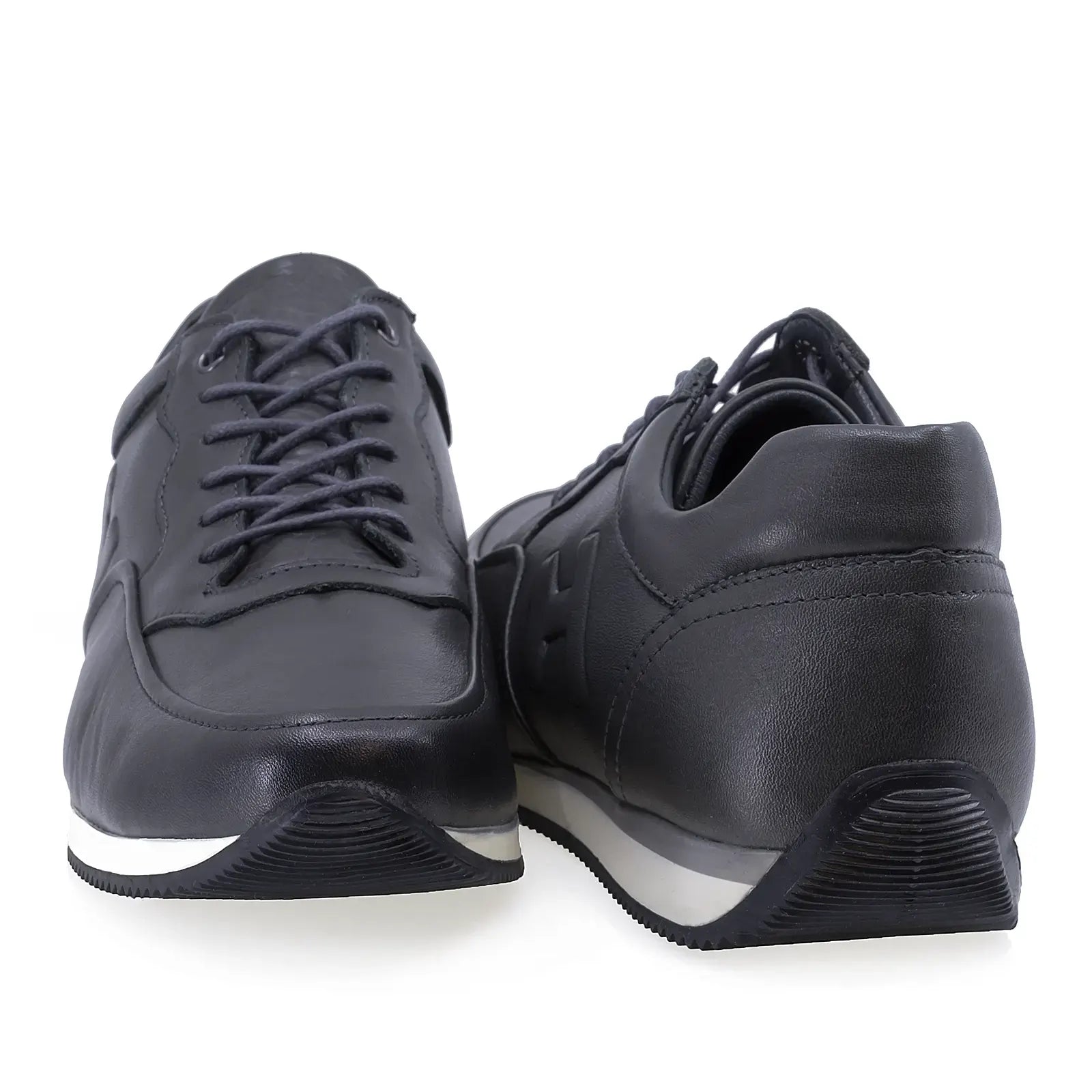 Pantofi barbati casual Goretti piele naturala B17-062 gri