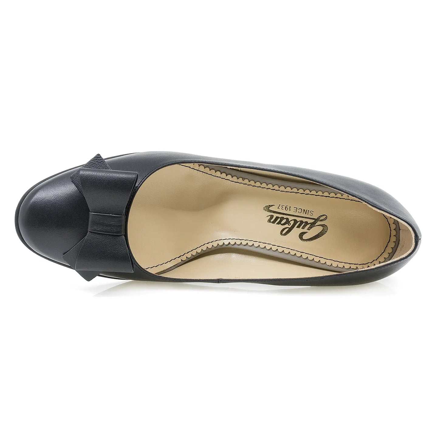 Pantofi dama Guban din piele naturala D3641 negru-3