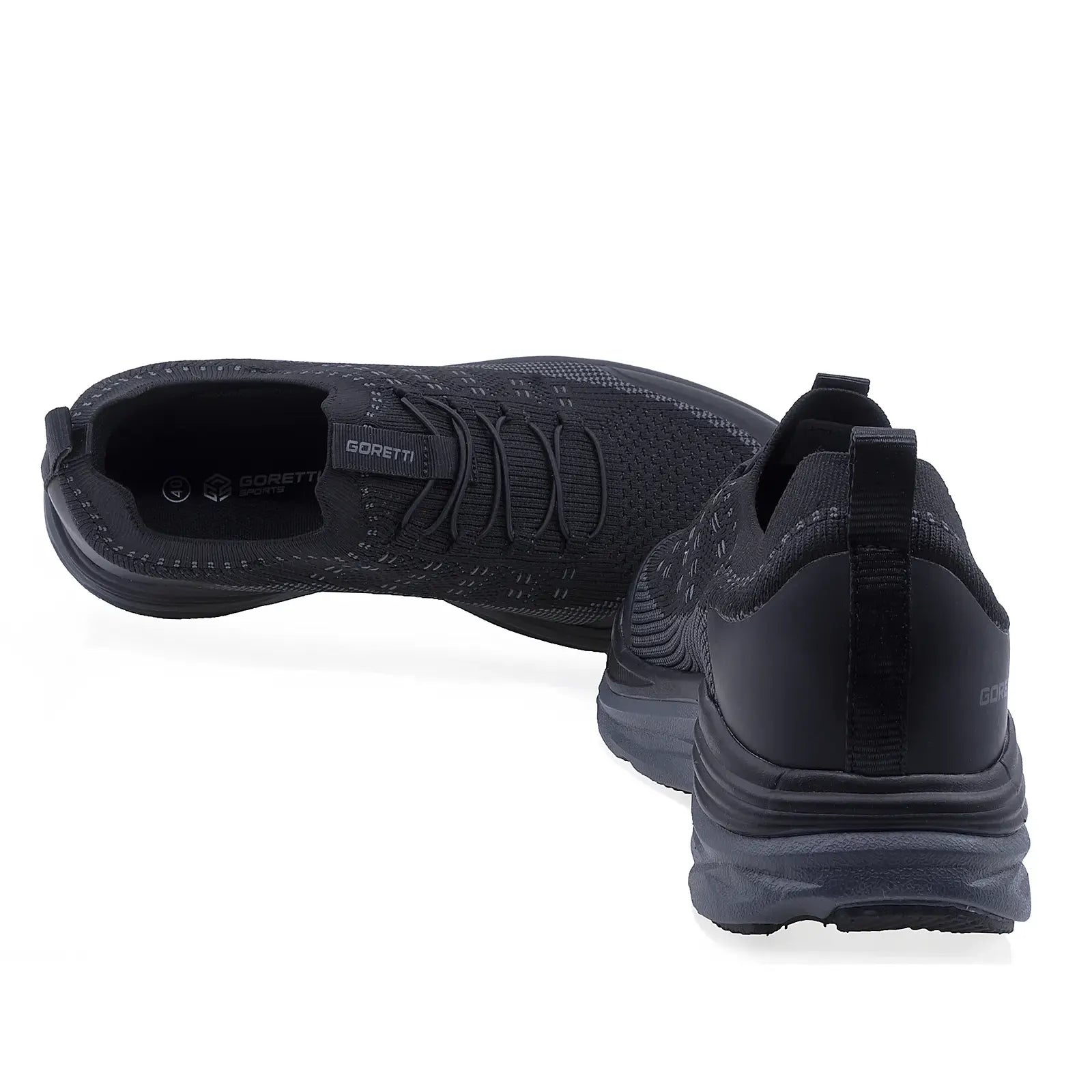 Pantofi Barbati Sport Goretti poliuretan B100-CL31779 negru