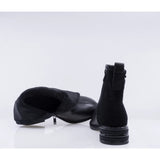 Ghete Dama Elegante Anna Viotti Piele Naturala D111-26AW26-2 negre